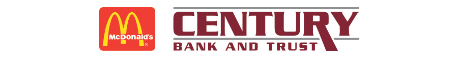McDonald's Sponsor Century Bank Sponsor